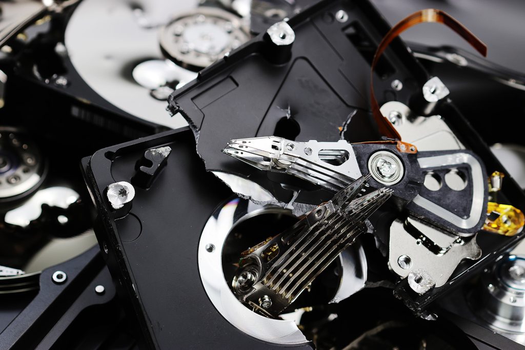 Hard drive data destruction service in Bangladesh by JSM Recycling Ltd ensuring secure disposal