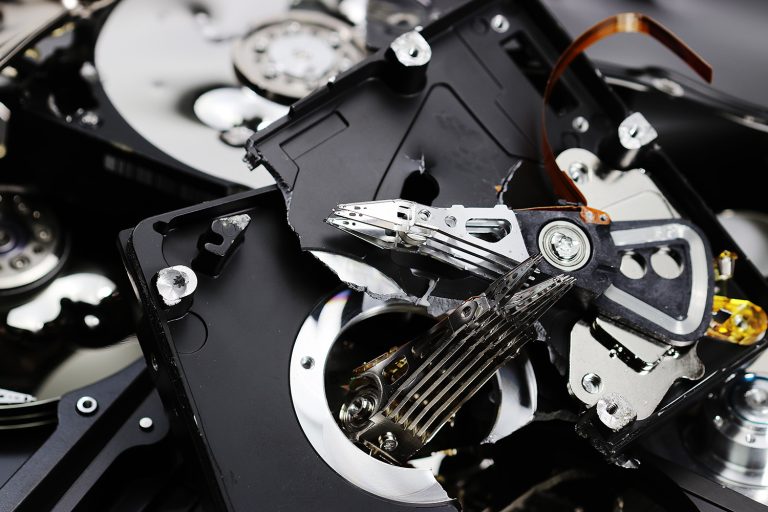 Hard drive data destruction service in Bangladesh by JSM Recycling Ltd ensuring secure disposal