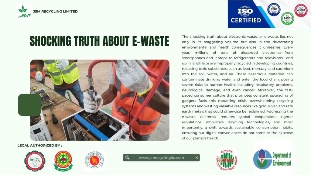 The Shocking Truth About Electronic Waste