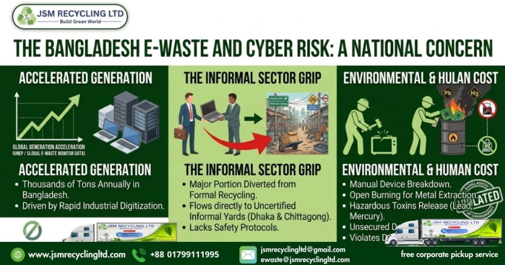 Bangladesh E- Waste and Cyber Risk A National Concern Accelerate