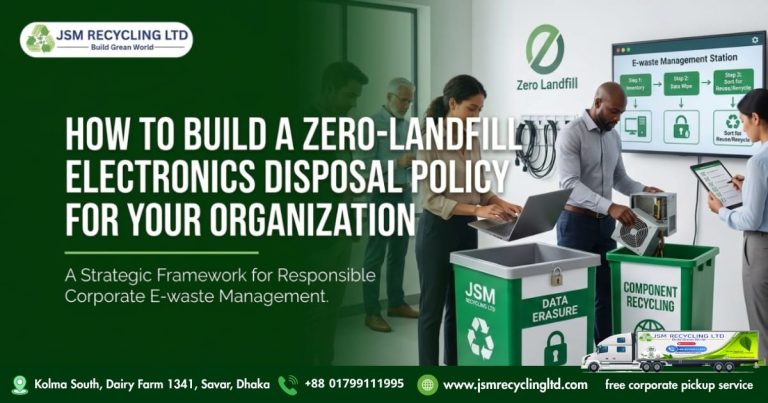 How to Build a Zero-Landfill Electronics Disposal Policy for Your Organization