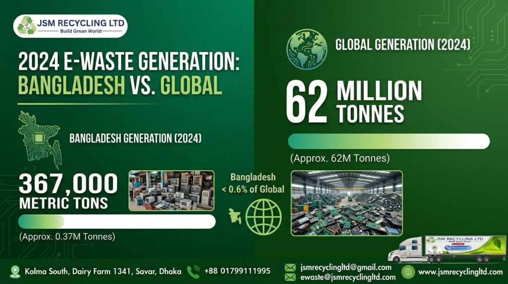 Types of E-Waste Every Dhaka Office Produces